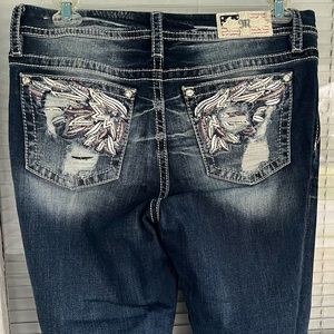 Miss me curvy crop jeans